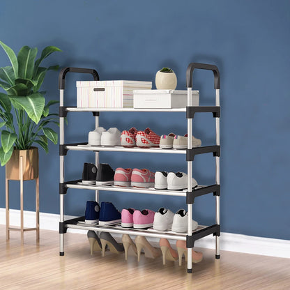【Lifeideas】3/4/5 Tiers Shoe Rack Organizer Stackable Space Saving Shoe Shelf