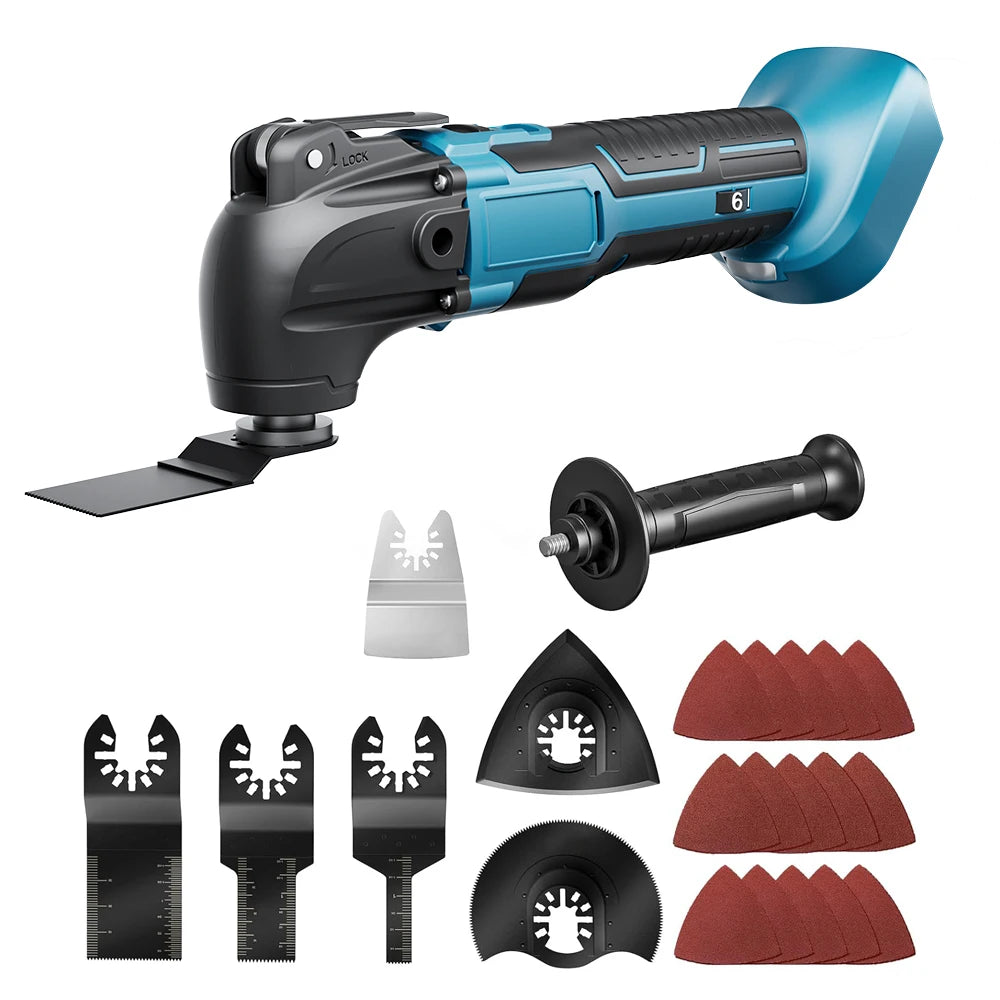 Oscillating Multi Tool For Makita 18V Battery Electric Saw Trimmer Oscillating Tool For Cutting Scraping Sanding Power Tool