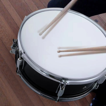 12 Inch Snare Drum Portable Snare Drum Set with Drumsticks Shoulder Strap Percussion Instrument Suitable for Students Beginners