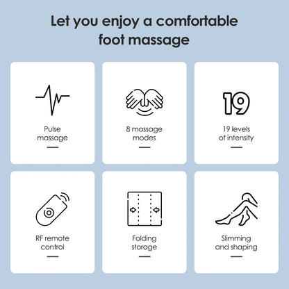 Smart Foot Massager Pad Muscle Relax Feet Acupoints Massage Electric Muscle Stimulation Improve Blood Circulation Health Care