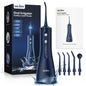 Sejoy Electric Water Flossers Oral Irrigator Rechargeable Portable Dental 4 Modes Water Tank Teeth 300ML Waterproof Cleaner