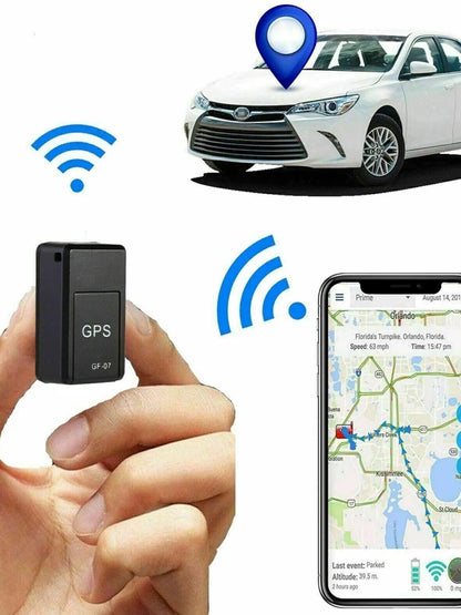 Car Real Time Tracking GF-07 GPS Tracker Magnetic Anti Theft SIM Message Positioner Daily Waterproof Car Tracker Car Accessories