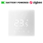 Smart Wireless Gas Boiler Thermostat Tuya WiFi Zigbee Daily Programmable Battery Powered Temperature Controller Alexa Google Hom