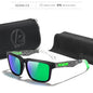 KDEAM Photochromic And Polarized Sunglasses Men Category 3 Polarized Sun Glasses Women Unique Frame Surface Eyewear With Case