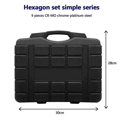 9x 1/2"6Point Axle Nut Hub Impact Socket Set 29-38mm For Air Battery Powered Impact Tools Wrenches Breaker Bars Torque Wrenches