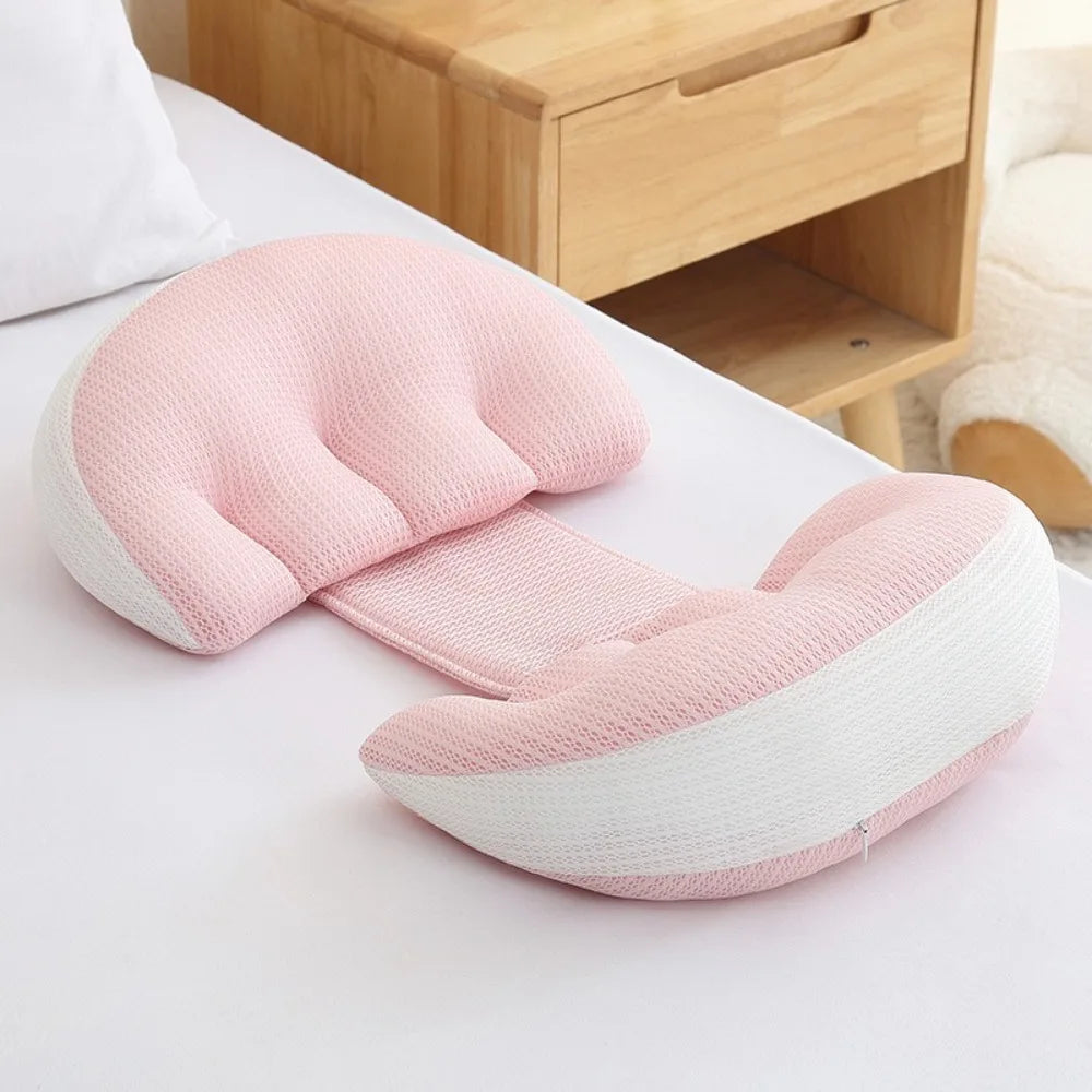 Pregnant Women's Waist Pillow U Shaped Comfort Maternity Pillow Soft Abdominal Support Pregnancy Cushion Sleeping Cushion