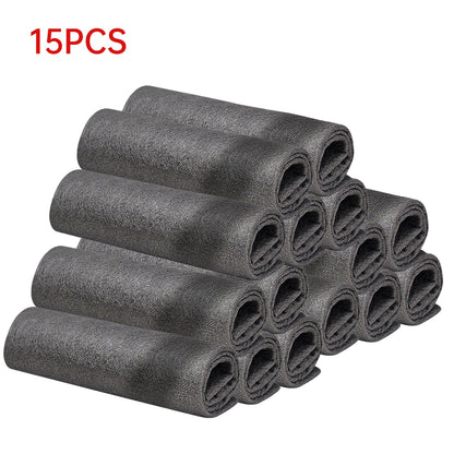 20/5PCS Thickened Magic Cleaning Cloth Reusable Microfiber Washing Rags Glass Wipe Towel For Kitchen Mirrors Auto Windows