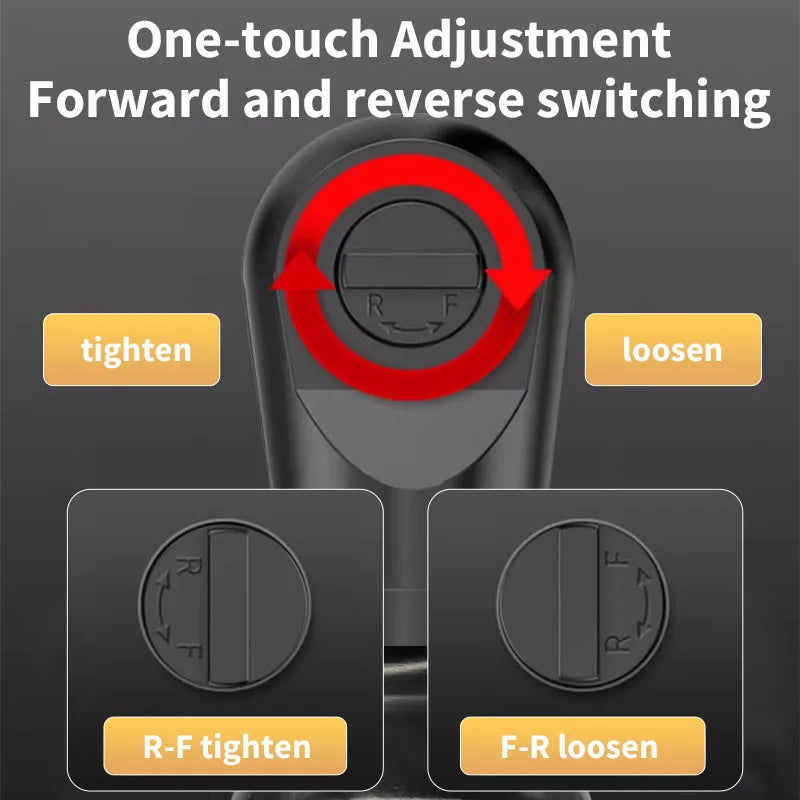 1/2 Inch Brushless Electric Ratchet Wrench 3/8In Cordless Variable Speed Wrench Impact Driver 20V Power Tool For DEWALT Battery