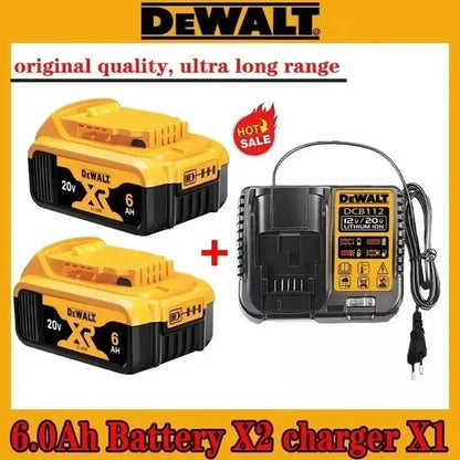 Q Original DeWalt 6Ah/5Ah/ 20V battery replaceable DCD887 DCD805 DCF860 Dcd796 DCG406 DCF880 DCF512 DCD805 power tools battery