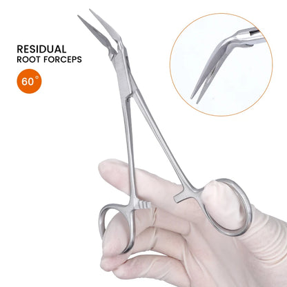 Dental Residual Root Tweezers Forceps Tooth Extractor Plier Fragment Minimally Invasive Cutter Dentistry Surgical Instrument