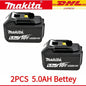 Original Makita Battery DDF487 Cordless Driver Drill Brushless Electric Impact Screwdriver Rechargeable  battery Power Tool