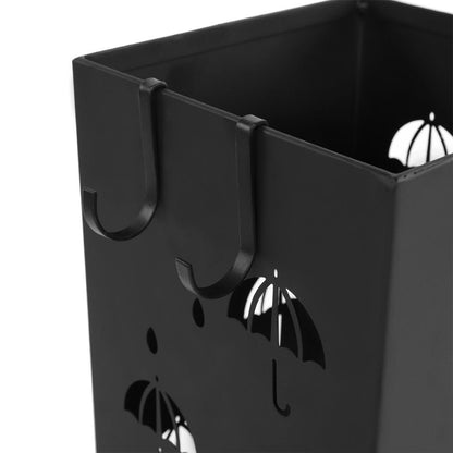 Umbrella Design Entryway Umbrellas Iron Holder Storage Rack Black