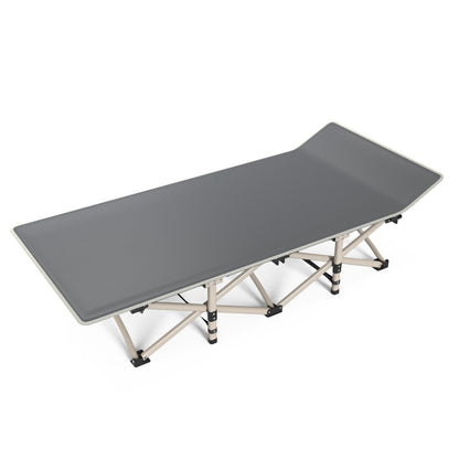 Heavy Duty Single Folding Bed  Camping Travel Guest Lightweight