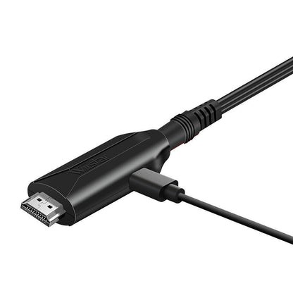 SCART To HDMI Converter Cable SCART - HDMI - OLD DVD TO HD TV -Video Adapter
