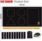 Portable Blackout Blind Window Thermal Insulated Kitchen Curtains Stick On DIY