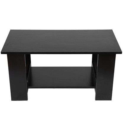 Multi Function Coffee Table Living Room Furniture Modern Design Livingroom Decor Black