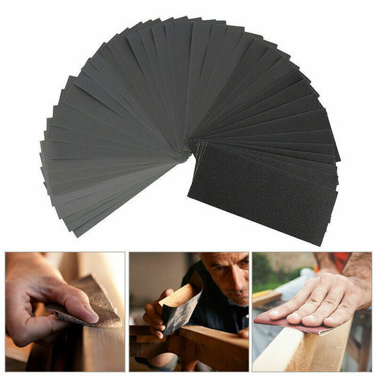 36Pcs Wet And Dry Sand Paper Mixed Assorted Grit 400-3000 Car Paint Sandpaper