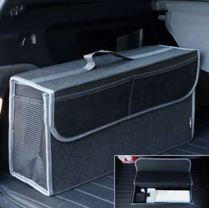 Portable Car Storage Box Foldable Car Trunk Storage Bag Storage Organiser Bag Bug