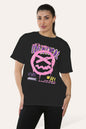Ladies Identical Printed Short Sleeve T-Shirt Top