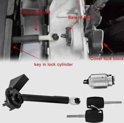 Bonnet Release Lock Latch Catch Repair Set FOR Ford Focus MK2 2004-2012 1355231
