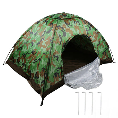 2-3 Man Automatic Instant Double Layer-Up Camping Tent Waterproof Outdoor