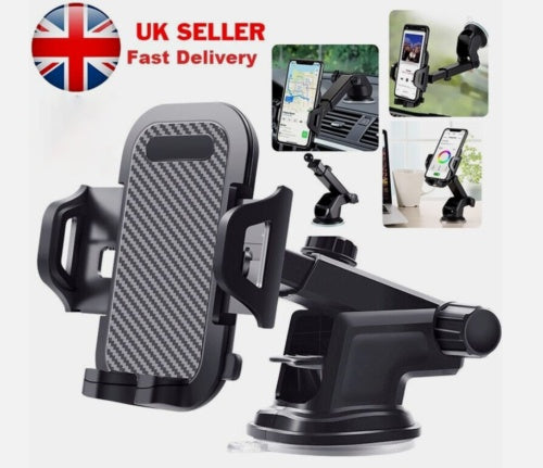 Universal Car Mobile Phone Holder 360Windscreen Dashboard GPS Stand Cradle UK