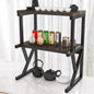 3 Tier Expandable Microwave Oven Rack Stand Storage Holder Kitchen Corner Shelf