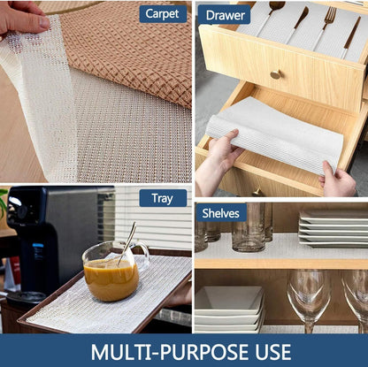 200x200 CM Anti Slip Rug Underlay Carpet Roll Non Slip Mat Grip Under Gripper UK