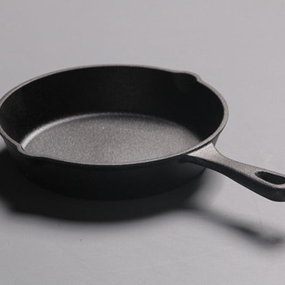 Set Of 3 Cast Iron Non Stick Skillet Griddle Cooking Pan Pre-Seasoned Frying Pan