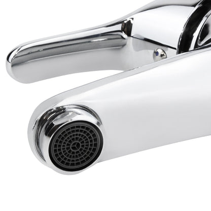 CloakroomBasinMixerTapChromeBasinSinkMonoBathroom-Fixings - Waste New