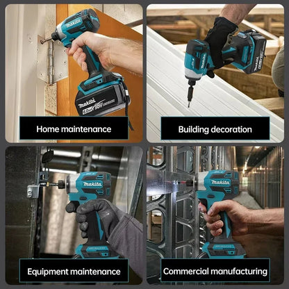 Makita DTD173 18V LXT Brushless Impact Driver Body Only 180Nm Electric Drill Machine Without Battery Charger