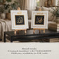 Allah / Muhammad ﷺ Arabic Calligraphy Acrylic Painting | Handmade Islamic Wall Art | Mini Canvas with Wooden Easel